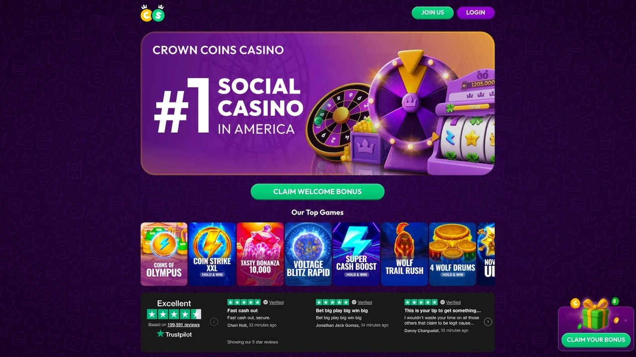 Crown Coins Interface
